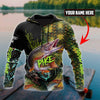 Custom Name Northern Pike Fishing On Skin 3D Design Print Shirts Hoodie Cornbee