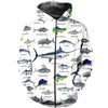 3D All Over Printed Fishing Collection Shirts Cornbee