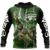 The Great Fish Eats The Small Green Fishing 3D Print Shirts Hoodie Cornbee