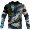 Saltwater Fishing On Skin 3D All Over Shirts For Men And Women Hoodie Cornbee