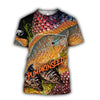Sunfish Pumpkinseed Fishing On Skin 3D All Over Shirts For Men And Women Hoodie Cornbee