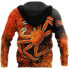 Alaska King Crab Fishing On Fire 3D Printing For Men And Women Hoodie Cornbee