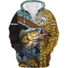 Cornbee Bass Fishing 3D Shirt