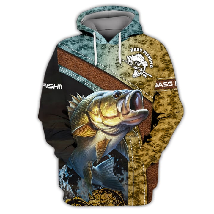 Cornbee Bass Fishing 3D Shirt