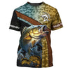 Cornbee Bass Fishing 3D Shirt