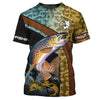 Cornbee Trout Fishing 3D Shirt