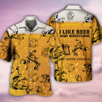 Wrestling And Beer I Like Apparel Cornbee