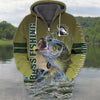 Cornbee Fishing Shirt Bass Fishing 3D Full Print Fishing Lover Hoodie Tshirt  Hu2711 10