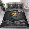 Fishing Personalized Bedding Set, Personalized Gift for Fishing Lovers42 Cornbee