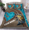 Fishing Personalized Bedding Set, Personalized Gift for Fishing Lovers59 Cornbee