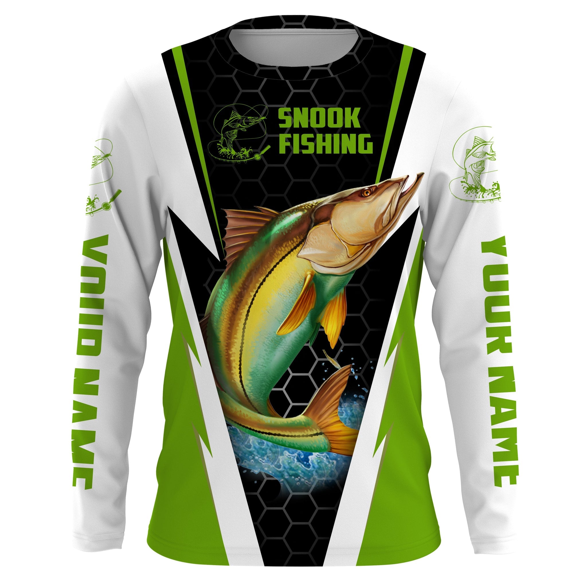 Personalized Snook Fishing jerseys, Snook Fishing Long Sleeve Fishing -  CornBee