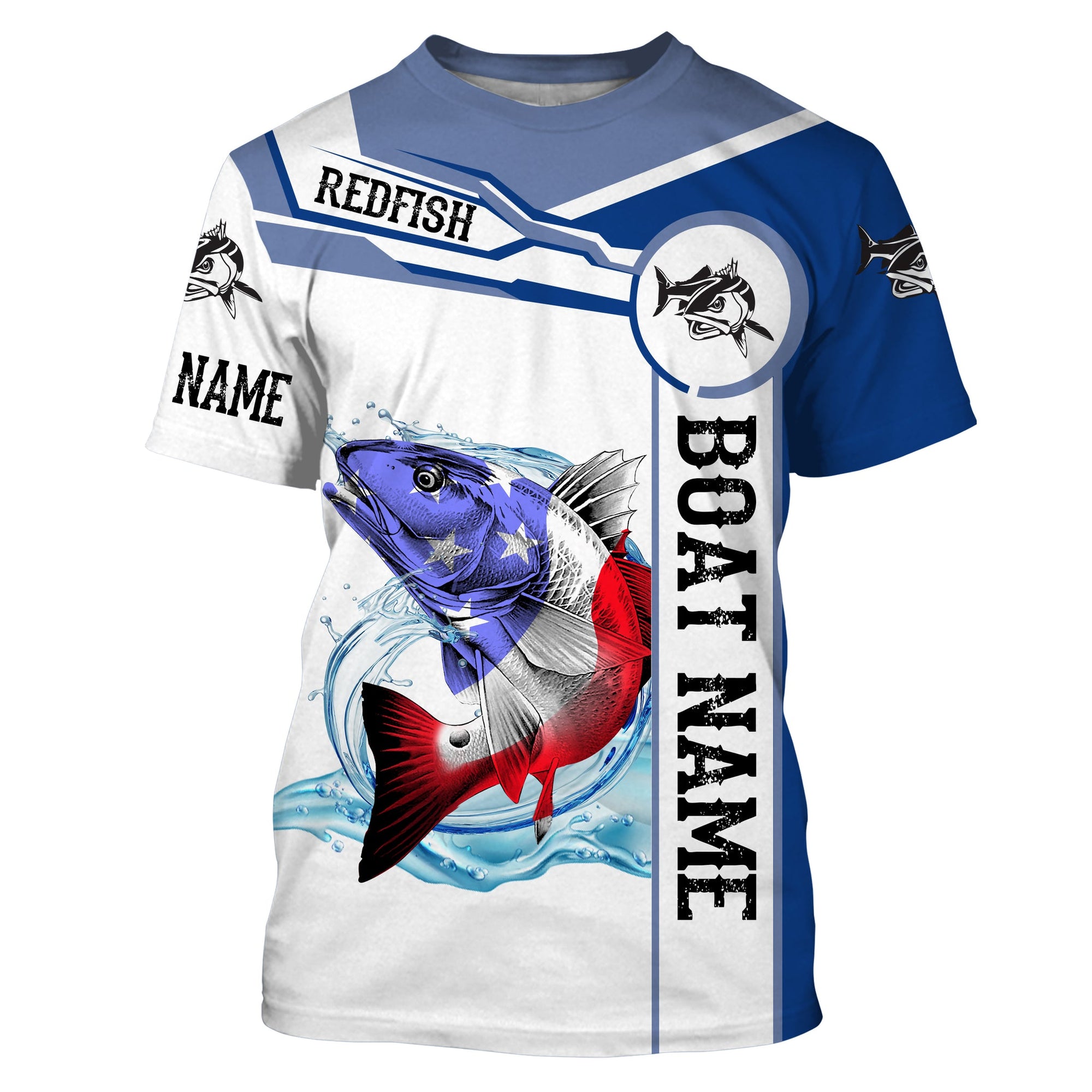 Fish Reaper Fish on Custom Name 3D All over printed Fishing Shirts