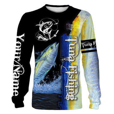 Tuna fishing All Over Printed Shirts Customize Name For Cornbee