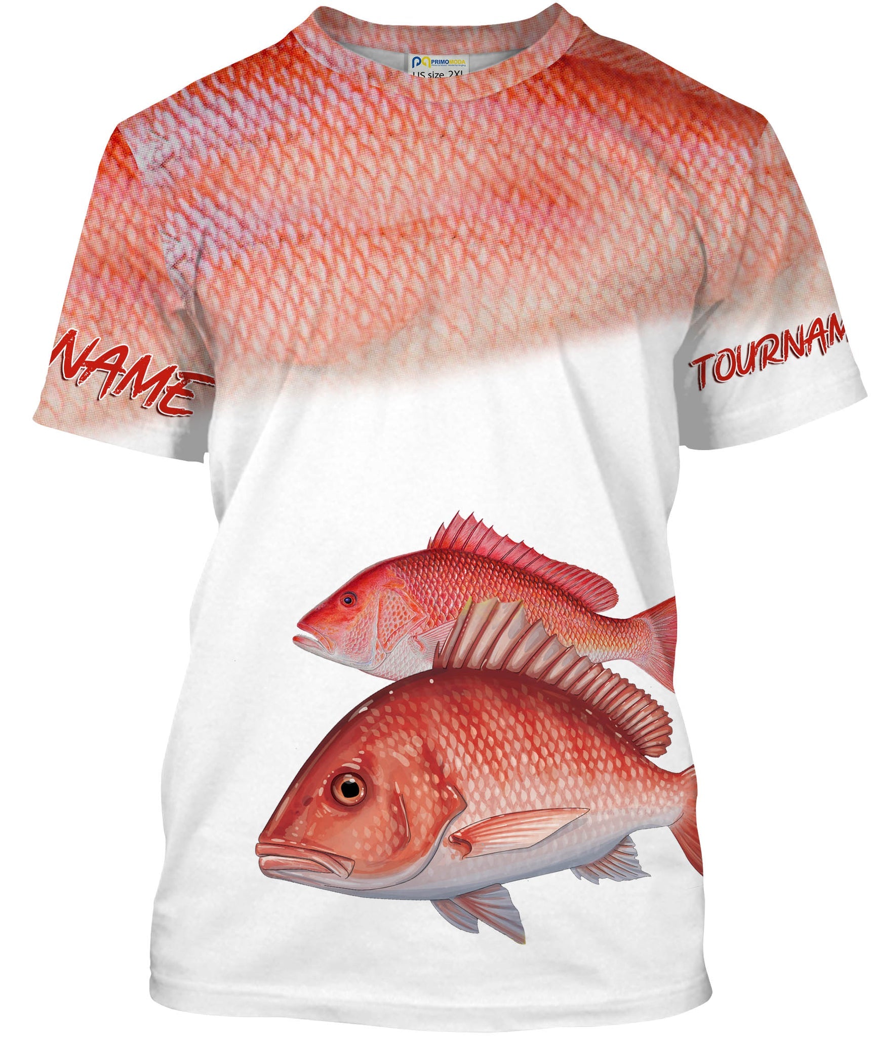 Red Fish Fishing Performance Shirt — Southern Style Sweet Tees