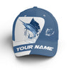 Sailfish Fishing blue color Custom fishing hat Unisex Fishing Baseball Angler hat Cornbee