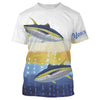 Tuna Fishing Customize Name 3D All Over Printed Shirts Cornbee
