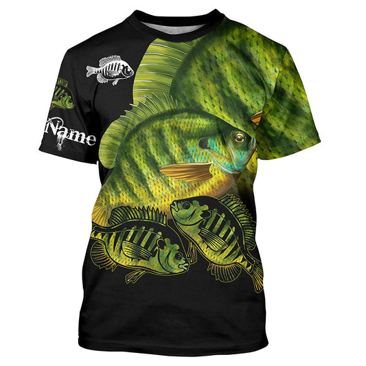Bluegill Fishing Customize Name UV protection long sleeves fishing shirts Cornbee