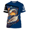 Marlin Fishing 3D All Over printed Customized Name Shirts Cornbee