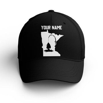 Minnesota ice fishing crappie winter Custom fishing hat Unisex Fishing Baseball Angler crappie hat cap Cornbee