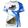 Flathead Catfish fishing tournament Fishing Jersey, Personalized white blue Catfish fishing T-shirt Cornbee