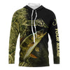 Custom Walleye fishing camouflage Fishing Jerseys, Personalized Walleye fishing Long sleeve shirts Cornbee