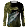 Custom Striped bass fishing camouflage Fishing Jerseys, Personalized striper fishing Long sleeve shirt Cornbee