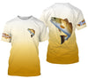 Redfish fishing tournament shirts, Custom Name 3D All Over Printed Tshirt Cornbee