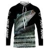 Custom Striped bass Fishing Jerseys, Personalized striper Fishing scales fishing Long sleeve shirts Cornbee