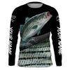 Custom Striped bass Fishing Jerseys, Personalized striper Fishing scales fishing Long sleeve shirts Cornbee