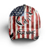 American flag fish hook Custom fishing hat Adjustable Unisex Fishing Baseball Angler flag hat cap Cornbee