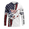 Walleye Fishing 4th of July American flag Shirts Patriotic gifts for Fisherman Cornbee