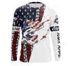 Walleye Fishing 4th of July American flag Shirts Patriotic gifts for Fisherman Cornbee