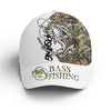 Largemouth Bass fishing Camo hat Adjustable Unisex Fishing Baseball Angler hat Cornbee