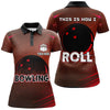 Personalized Bowling This Is How I Roll Personalized All Over Printed Shirt For Women Cornbee