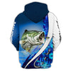 Personalized Name 3D Shirt Bass Fishing Cornbee