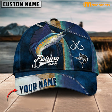 Cornbee Personalized Marlin Fishing Classic Cap