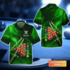 Personalized Name Snooker Thunder Lightning   Hawaiian Shirt Cornbee