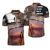Fisherman Polo Shirt, A Great Fisherman Isn't Born Great Print Polo Shirt, The Rodfather Polo Shirt- Best Gift Fishing Shirt For Men Cornbee