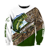 Cornbee Custom Name Bass Fishing Camo So0501