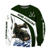Cornbee Custom Name Catfish Gone Fishing Shirts So0501