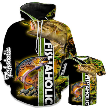 Cornbee Fishaholic - Fishing Lover B-S Hm - Hoodie