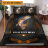 Personalized Fishing Bedding Set, Personalized Gift for Fishing Lovers28 Cornbee