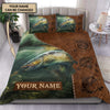 Personalized Fishing Bedding Set, Personalized Gift for Fishing Lovers18 Cornbee
