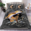 Fishing Bedding Set, Gift for Fishing Lovers9 Cornbee