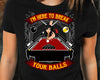 I'm here to break your balls, pool player gift, gift for pool player, pool, billiards, pool tshirt, billiards t shirt, billiards shirt Cornbee