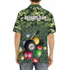 Personalized Name  Billiards Camo Soldiers Style Hawaiian Shirt Cornbee