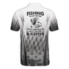 Fishing Is Like Dating Golf Men Polo Shirt, Catch A Keeper Polo Shirt, Best Fishing Shirt For Men Cornbee