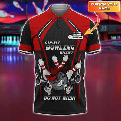 Personalized Bowling Lucky Personalized Name 3D Shirt Cornbee