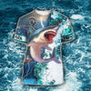 Cornbee Fishing Ocean Blue 3D Shirt